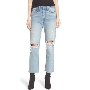 Levi’s Wedgie high waisted straight jeans